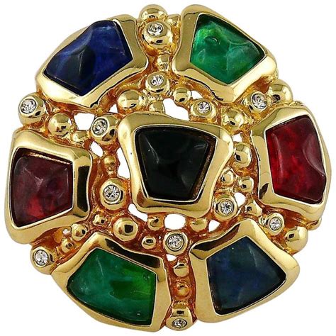 christian dior brooch vintage|vintage Christian Dior jewelry marks.